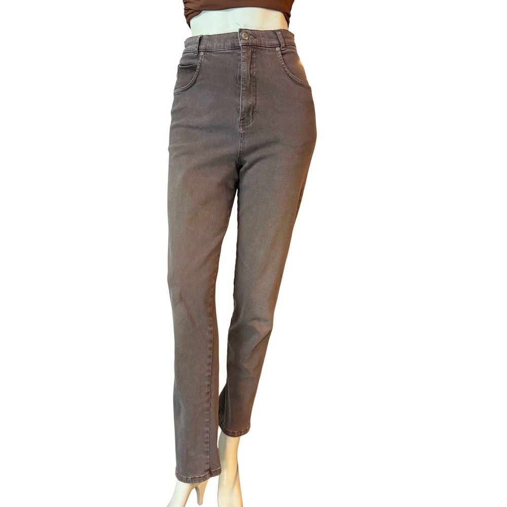Vintage Union Made Seasons Collection Jeans High Waisted Straight Leg Brown 10